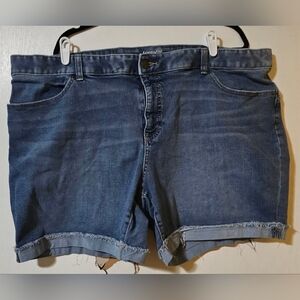 Denim Blue Women Shorts